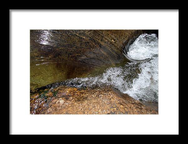 Mountain Water Mount Washington - Framed Print