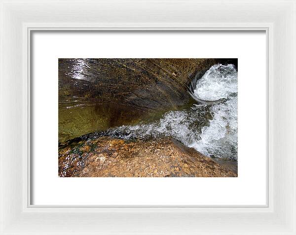 Mountain Water Mount Washington - Framed Print