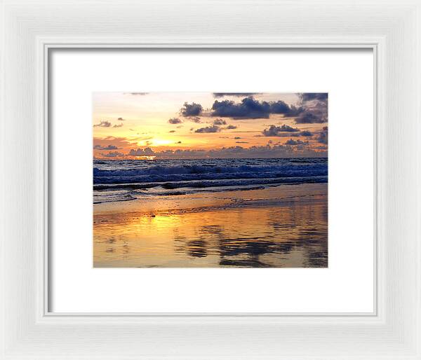 Natai Beach Phangnga Thailand  - Framed Print