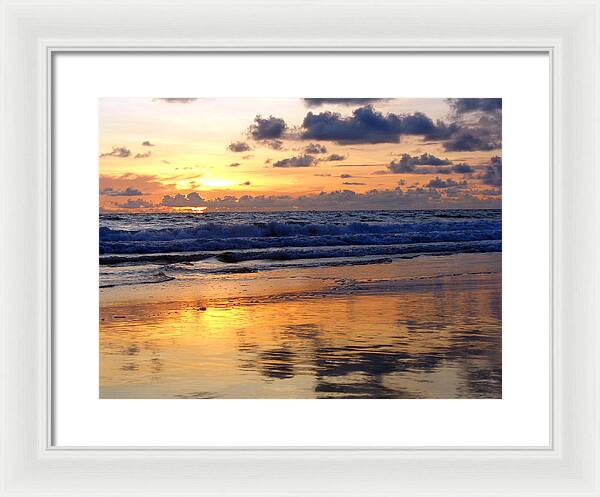 Natai Beach Phangnga Thailand  - Framed Print