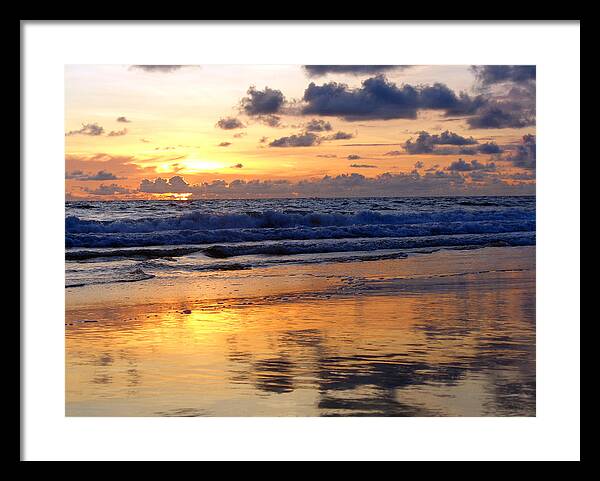 Natai Beach Phangnga Thailand  - Framed Print