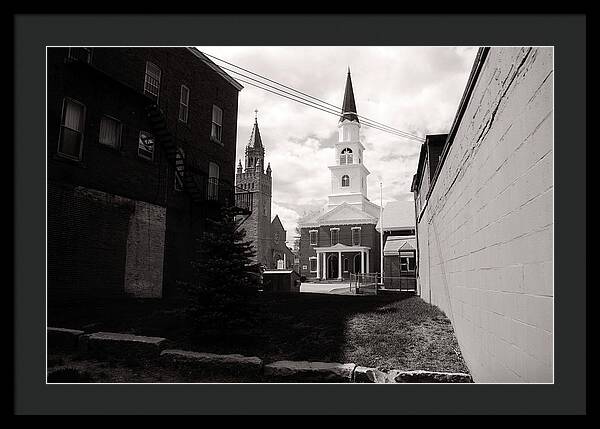 Neighbors Concord New Hampshire - Framed Print