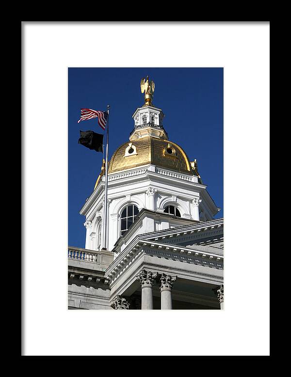 New Hampshire State House - Framed Print