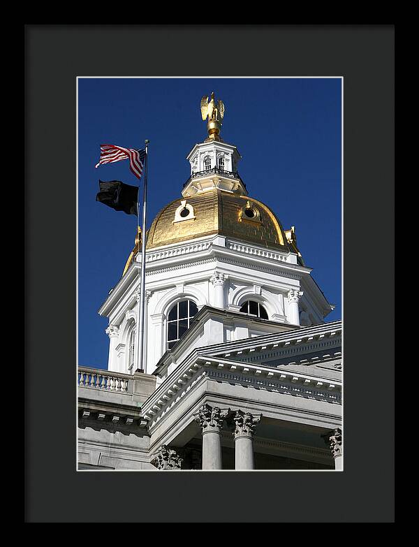 New Hampshire State House - Framed Print