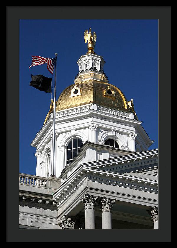 New Hampshire State House - Framed Print