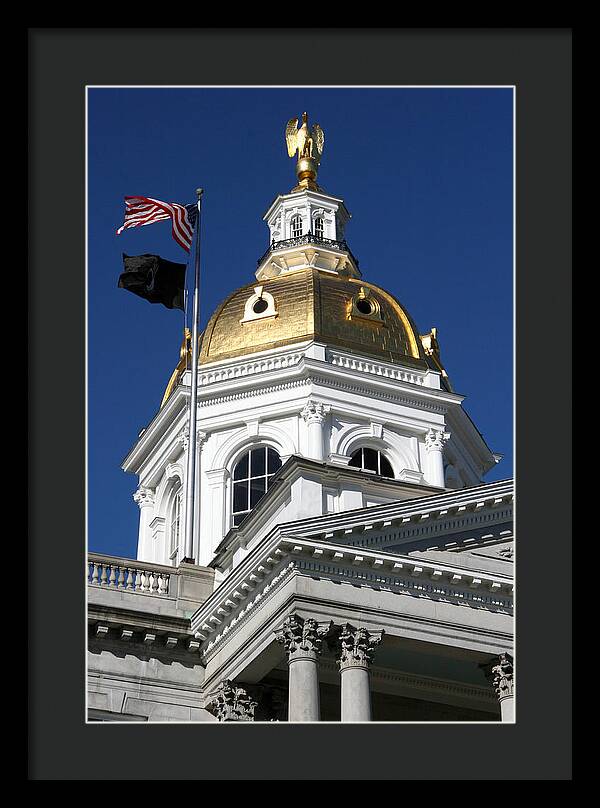 New Hampshire State House - Framed Print