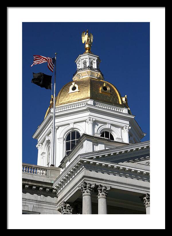 New Hampshire State House - Framed Print