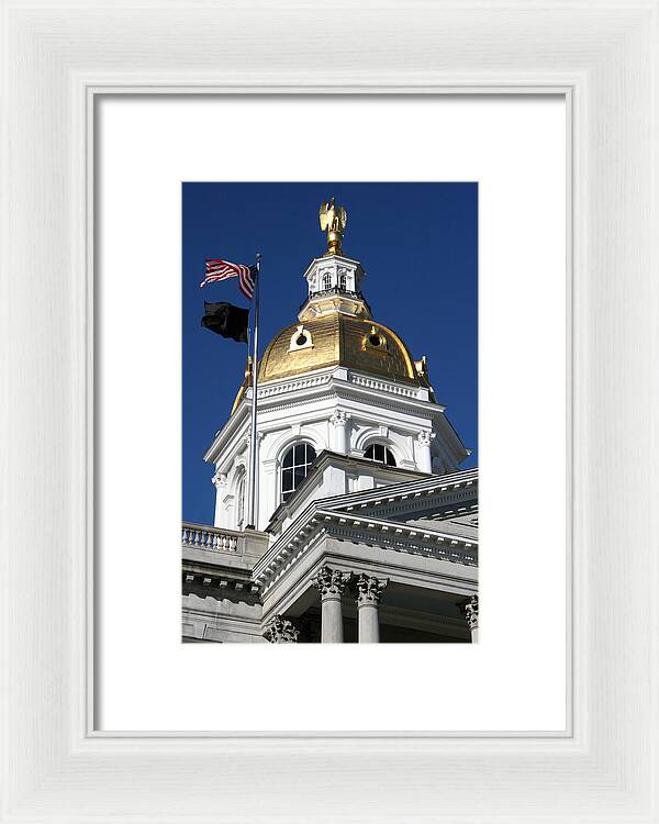 New Hampshire State House - Framed Print