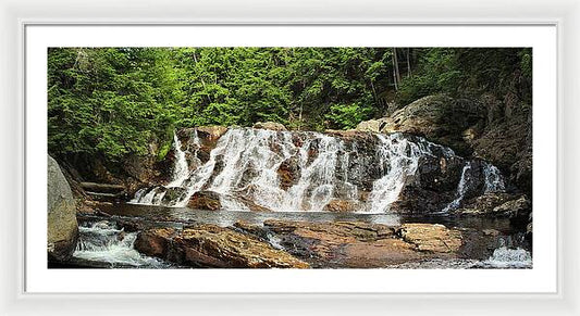 New Hampshire Waterfall - Framed Print