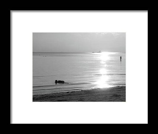 Ocean and Beach Photography Thailand - Framed Print