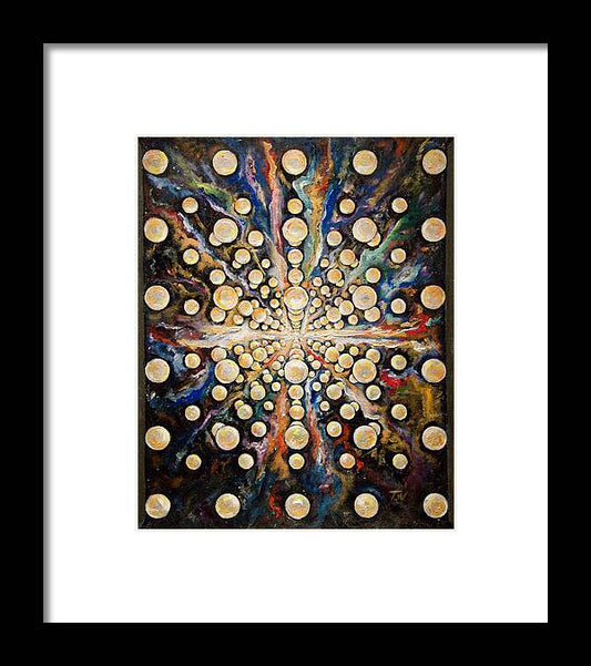 Orbs of Light - Framed Print