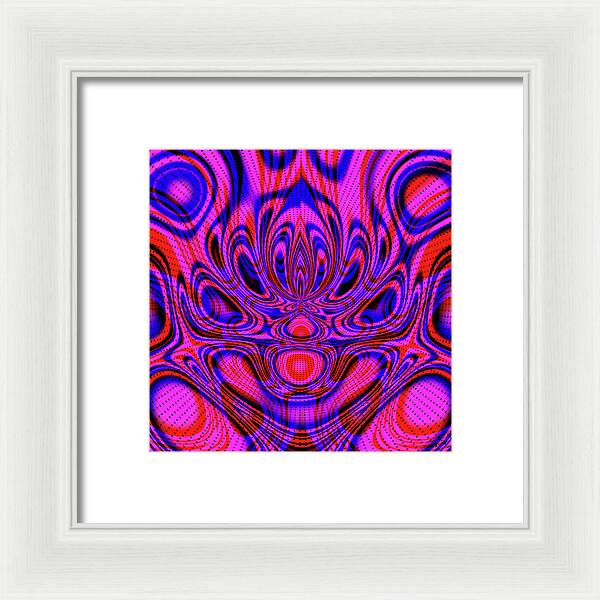 Psychedelic Print  - Framed Print