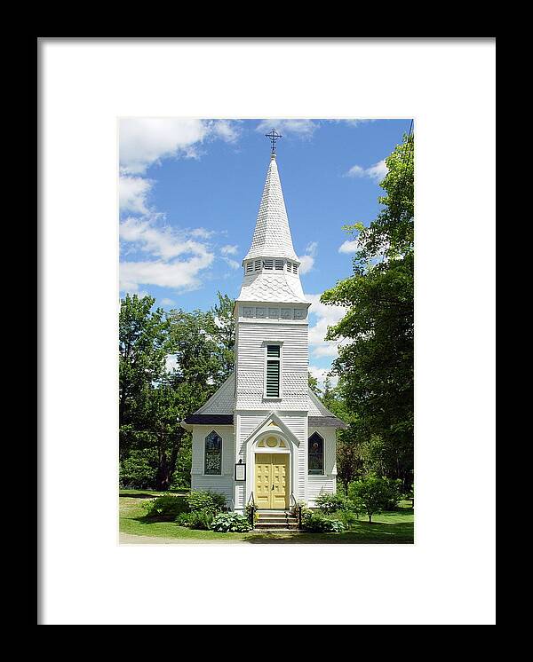 St Matthews Chapel Sugar Hil - Framed Print