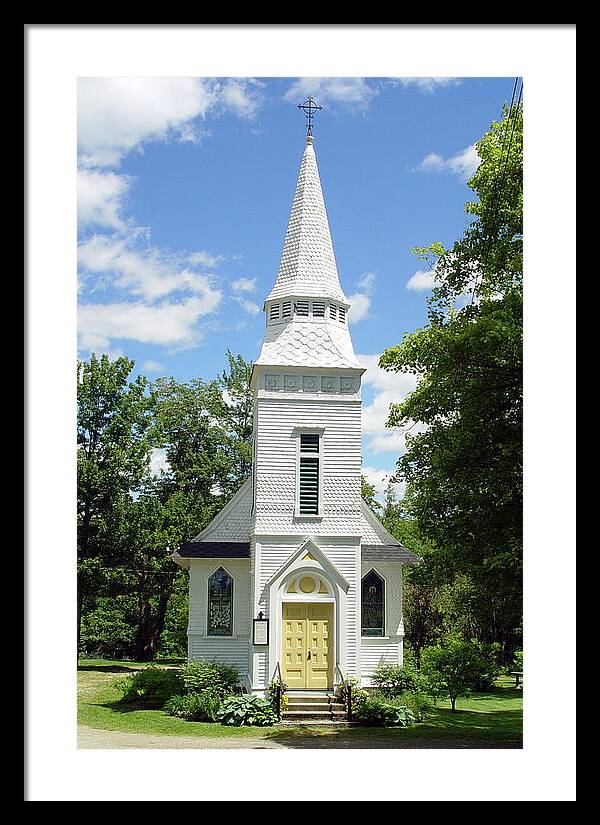 St Matthews Chapel Sugar Hil - Framed Print