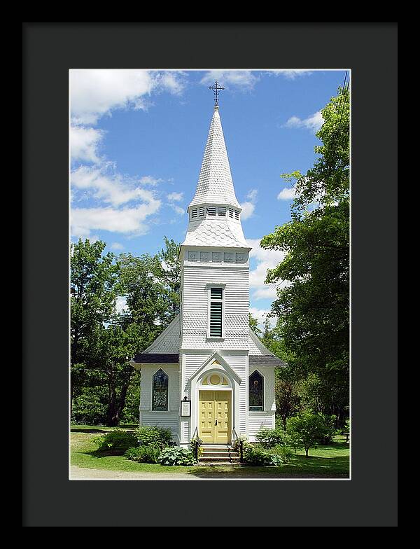 St Matthews Chapel Sugar Hil - Framed Print