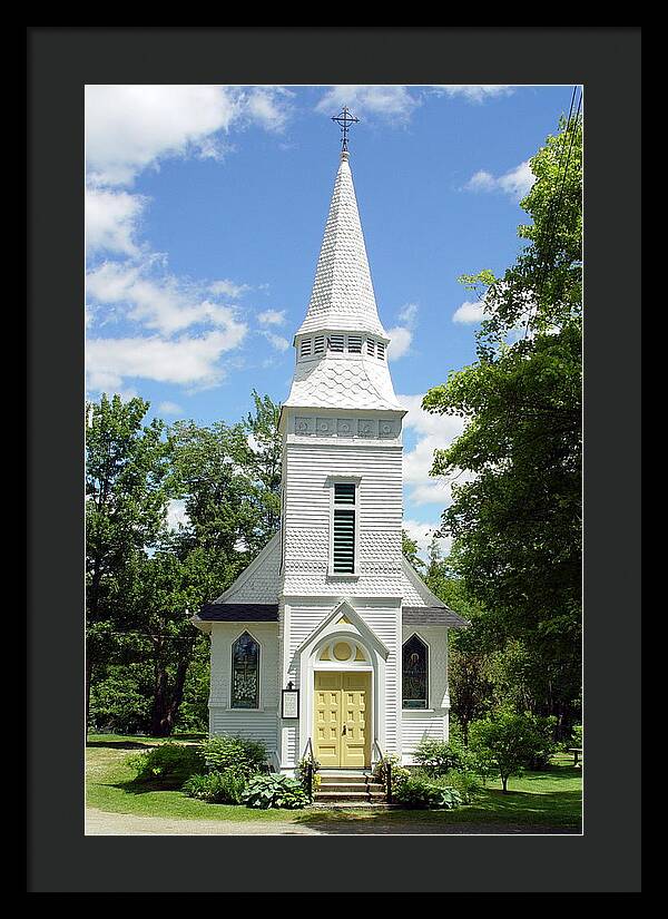 St Matthews Chapel Sugar Hil - Framed Print