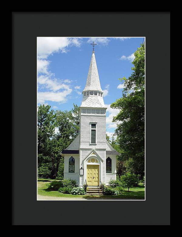 St Matthews Chapel Sugar Hil - Framed Print