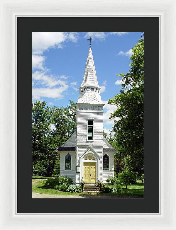 St Matthews Chapel Sugar Hil - Framed Print