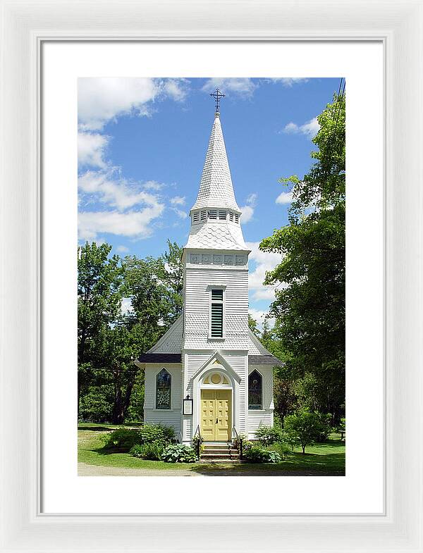 St Matthews Chapel Sugar Hil - Framed Print