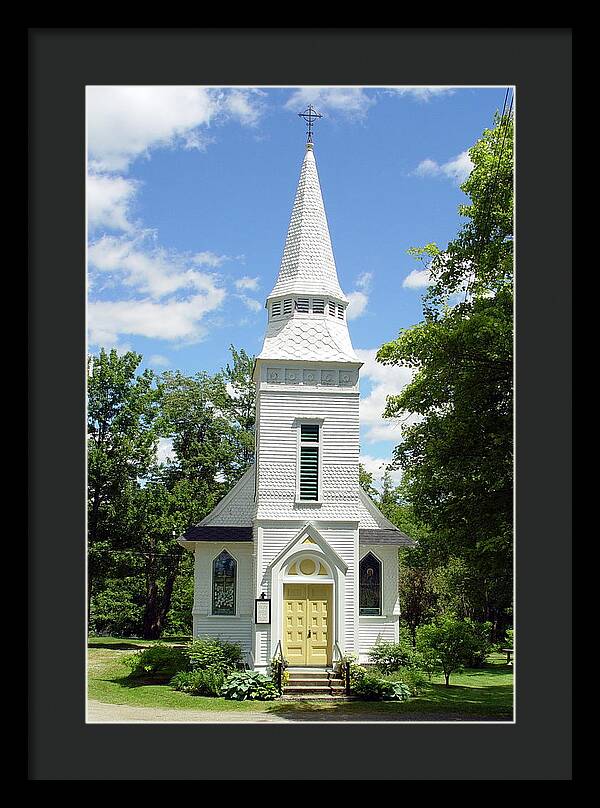 St Matthews Chapel Sugar Hil - Framed Print