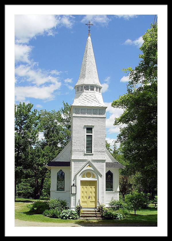 St Matthews Chapel Sugar Hil - Framed Print