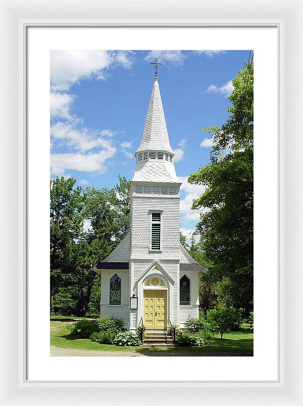 St Matthews Chapel Sugar Hil - Framed Print