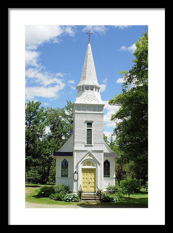 St Matthews Chapel Sugar Hil - Framed Print