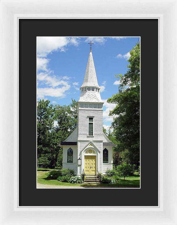 St Matthews Chapel Sugar Hil - Framed Print