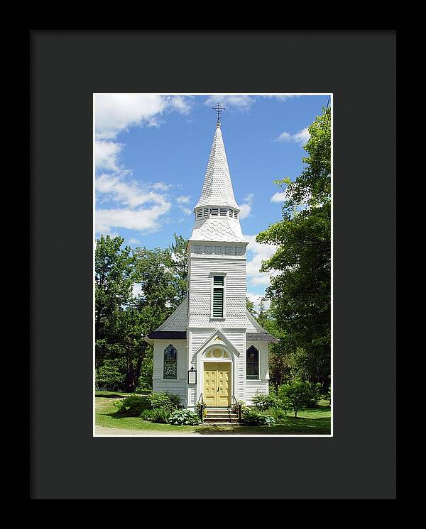 St Matthews Chapel Sugar Hil - Framed Print