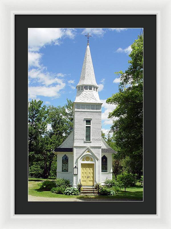 St Matthews Chapel Sugar Hil - Framed Print