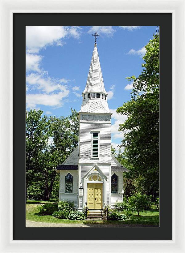 St Matthews Chapel Sugar Hil - Framed Print