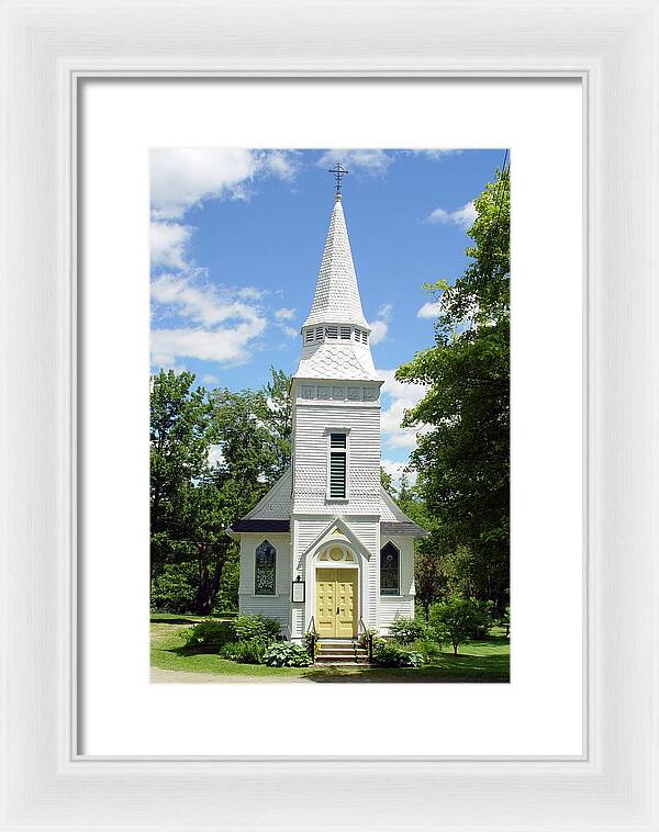 St Matthews Chapel Sugar Hil - Framed Print