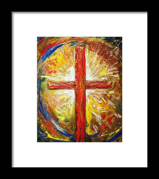 The Cross Painting - Framed Print