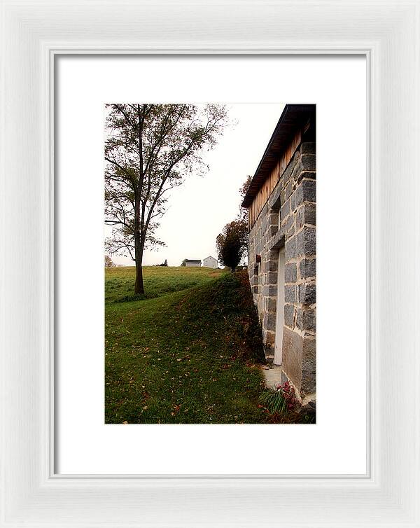 Turning Mill Canterbury Shaker Village - Framed Print