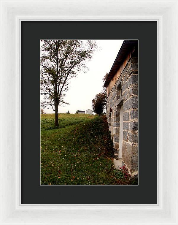 Turning Mill Canterbury Shaker Village - Framed Print