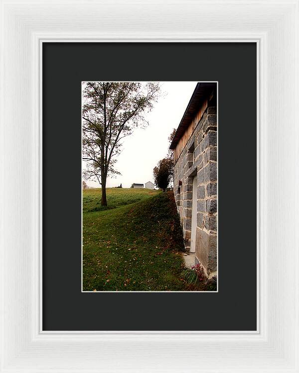 Turning Mill Canterbury Shaker Village - Framed Print