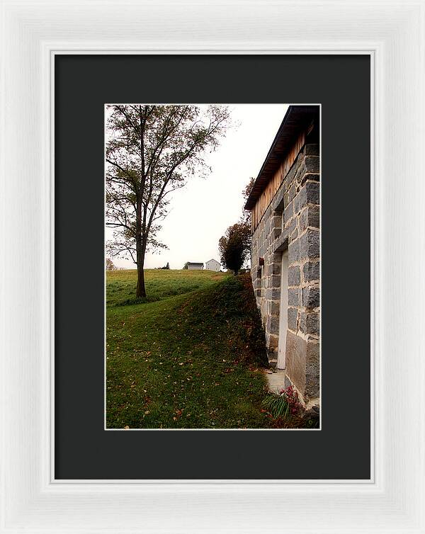 Turning Mill Canterbury Shaker Village - Framed Print