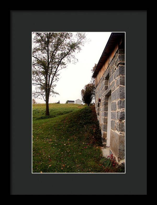 Turning Mill Canterbury Shaker Village - Framed Print